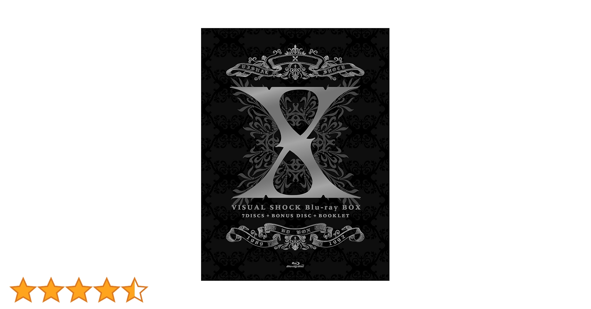 Amazon.co.jp: X VISUAL SHOCK Blu-ray BOX 1989-1992(完全生産限定盤